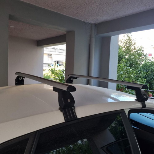 Hermes GS3 ALU aluminum roof bars used with security locks
