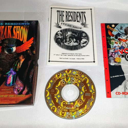 PC The Residents Freak Show Big Box πολύ καλή κατάσταση