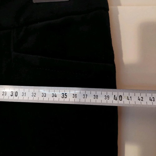 Banana Republic black velvet pants new, size M