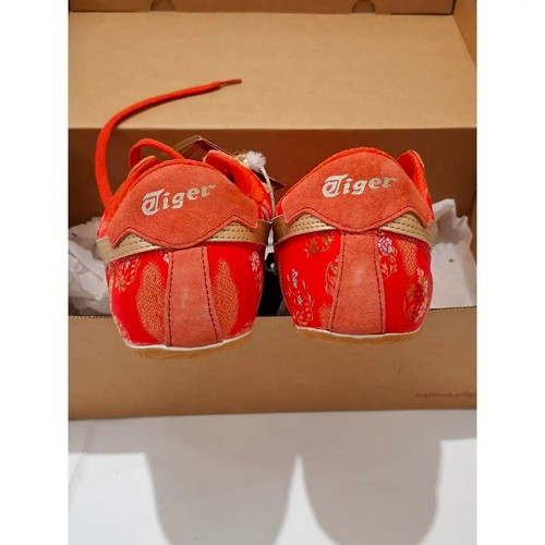 Onitsuka Tiger Mexico 66 Kimono Limited Edition sneakers new, red and gold, size 40.5 EU