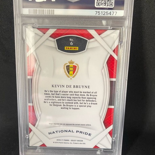 Kevin De Bruyne National Pride Card 2016 new PSA 10