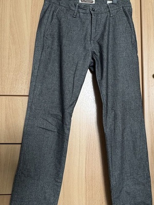 Four Ten men's pants dark gray herringbone like new