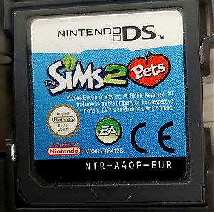 Sims 2 pets Nintendo DS