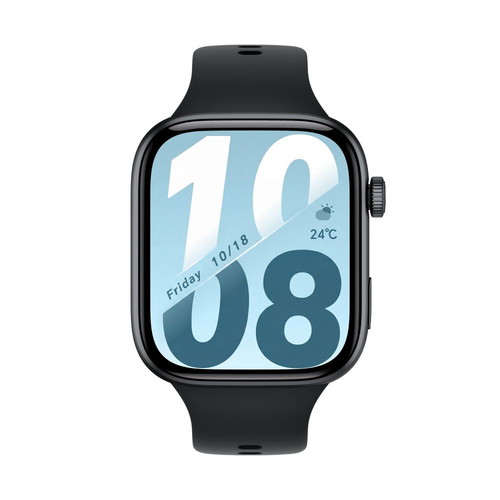 Honor Watch X5i Standard έξυπνο ρολόι μαύρο σιλικόνης λουράκι νέο