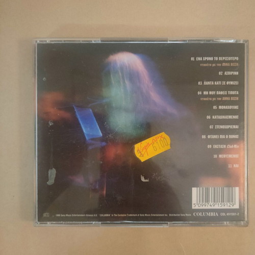 Nikos Karvelas Ena Chrono To Perissotero CD used