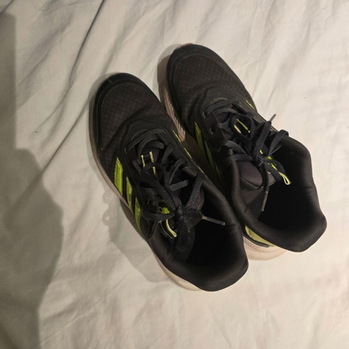 Adidas athletic shoes used, size 36.5