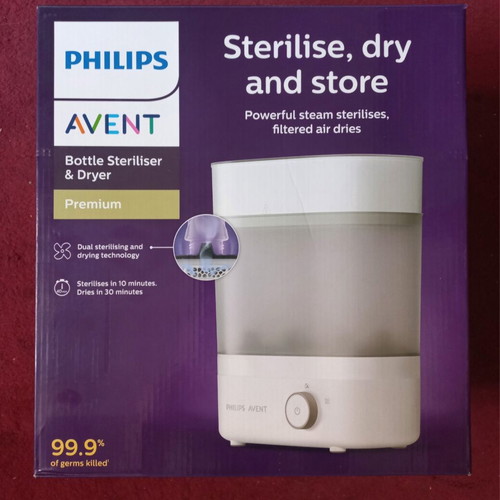 Philips Avent Premium Bottle Sterilizer and Dryer like new SCF293