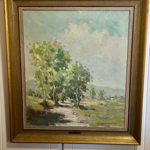 Painting used by Andreadis in excellent condition