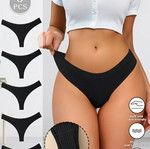 Women's underwear set 5 pieces size XL black new