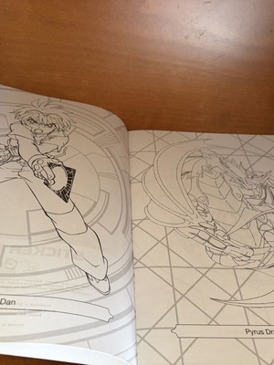 Bakugan Sticker Book