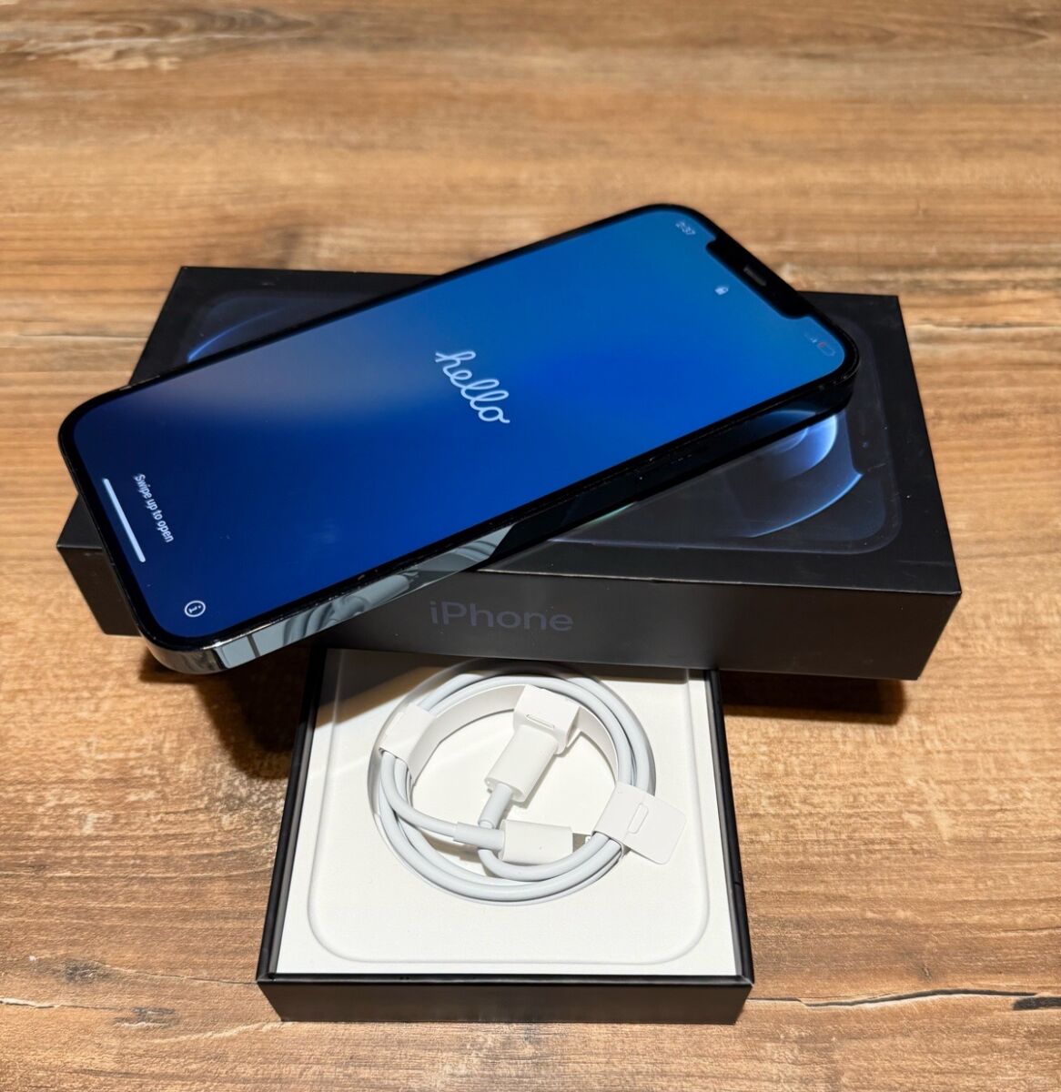 iPhone 12 Pro Max 128GB Deep Blue като… - € 320,00 - Vendora.bg