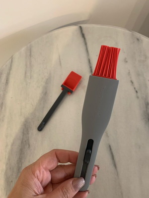 Silicone brush and spatula Tupperware new