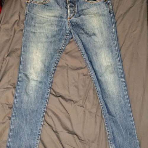 Edward Jeans denim pants size 28 S like new, blue
