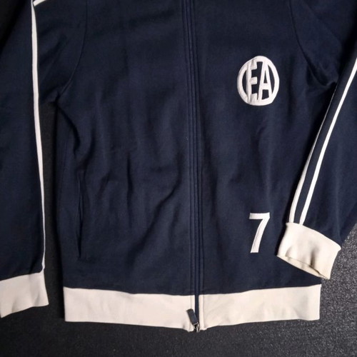 Ζακέτα φούτερ Emporio Armani 7 σαν καινούργιο, μπλε, μέγεθος L
