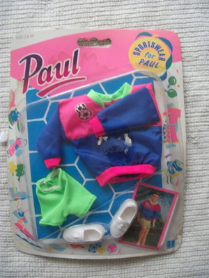 Sindу Sportswear for Paul Hasbro 1992 σαν καινούργιο, σπάνια σφραγισμένη