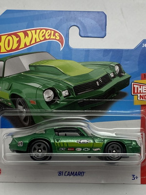 1981 Chevrolet Camaro Hot Wheels Mainline Then and Now 2022 new