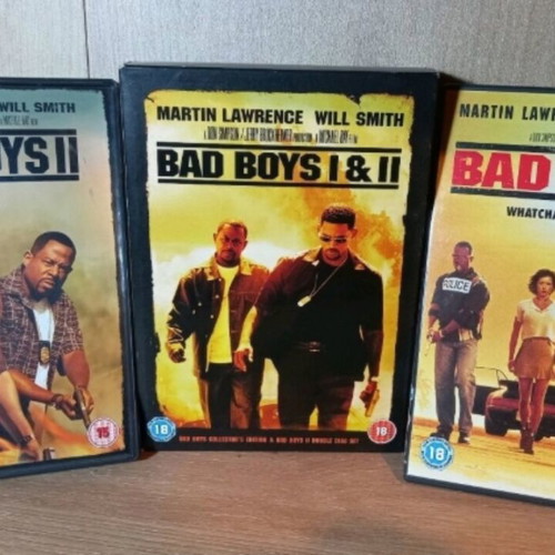 Bad Boys 1 & 2 DVD like new with English subtitles