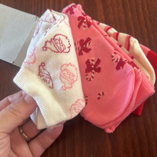 Esmara Christmas Socks Set of 3, Sizes 35-38, New