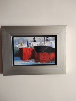 Painting used by H. Balabanidis