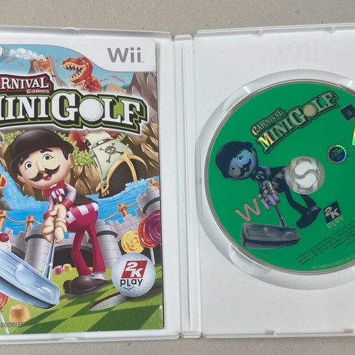 Nintendo Wii Carnival Games Mini Golf In good condition Price 4 Euros