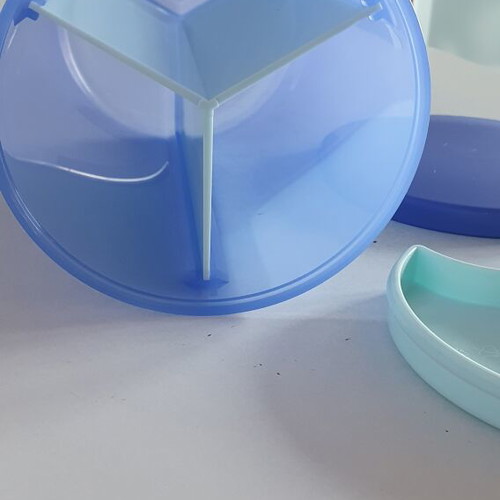 Tupperware Trio Storage Container 1.5L new, blue