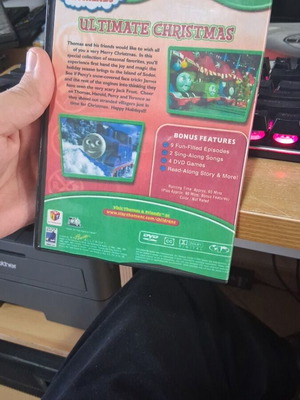 Thomas and Friends Ultimate Christmas DVD like new, no subtitles