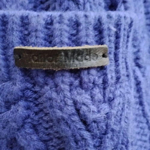 Tailor Made Knitwear blue knitted cardigan like new, size L
