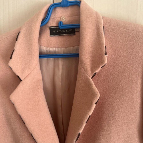 Fidele women's coat like new, rotten apple color, size S