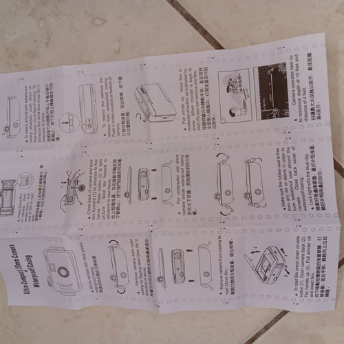 Camera with waterproof case like new
