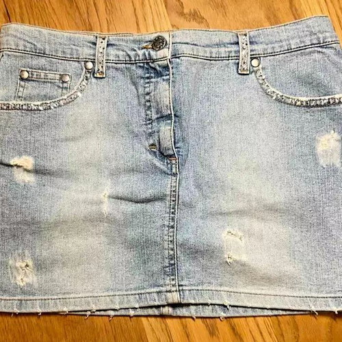 Vintage Blugirl Mini Denim Skirt used, size S