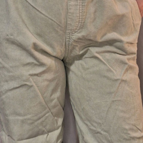 Corduroy wide pistachio jeans Stradivarius like new, size M 38 10