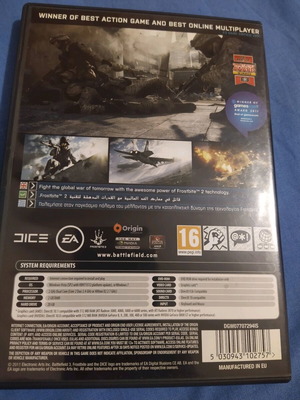 Battlefield 3 PC like new without manual and code