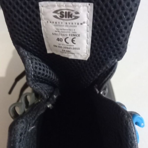 SIR Work Boots Size 40 New Black