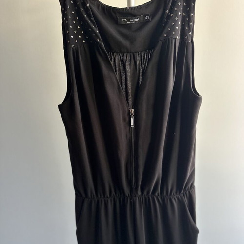 Artigli jumpsuit like new, black and silver, size S