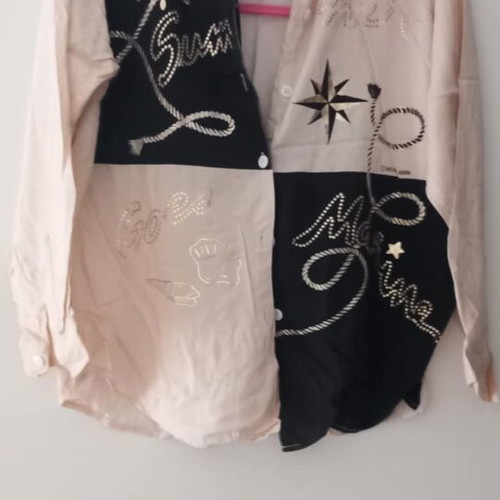 Shirt with unique design new, size M