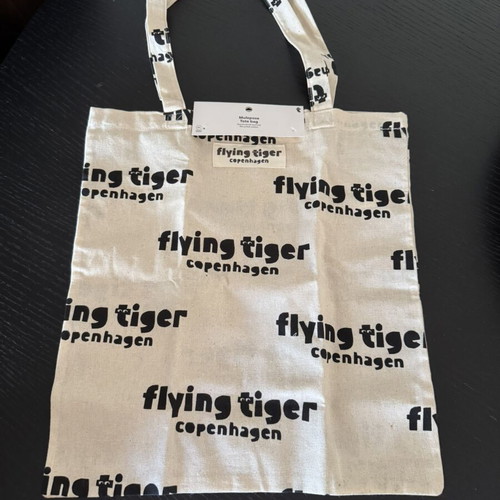 Flying Tiger Copenhagen shoulder bag new, fabric 40x35 cm
