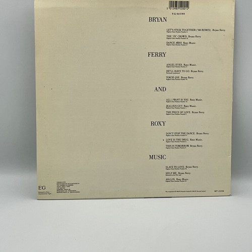 Bryan Ferry With Roxy Music The Ultimate Collection vinyl used