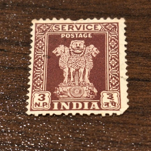 Stamps used, pack of 4 old from Greece, India, England, Germany