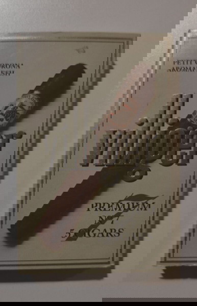 Άδειο πακέτο από 5 πούρα "Villiger PREMIUM No 7".