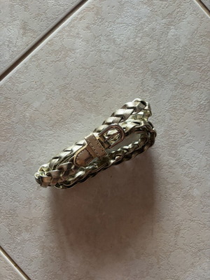 Champagne belt new, elegant and comfortable, size 110