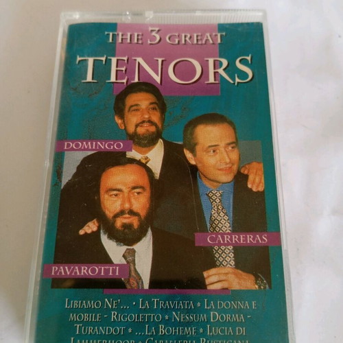 The Three Tenors collectible cassette new, classical music