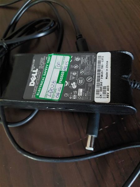  DELL 65w 19.5v 3.34a ac adapter power supply