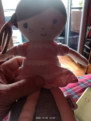 Cloth doll used 16cm