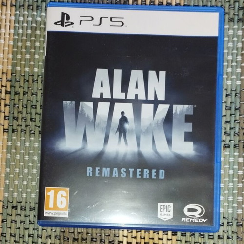 Alan Wake Remastered PS5 like new