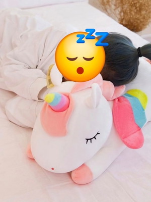 Unicorn plush toy like new, 80cm