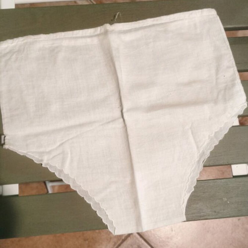 Vintage very old handmade baby clothes used, 6 pieces
