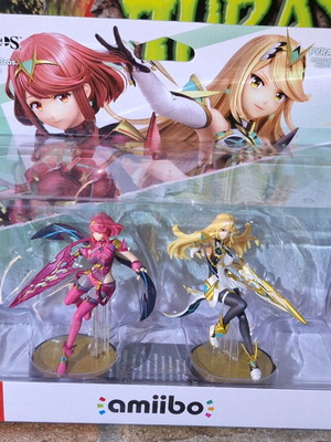 Nintendo Amiibo Super Smash Bros Pyra και Mythra φιγούρες καινούργιες