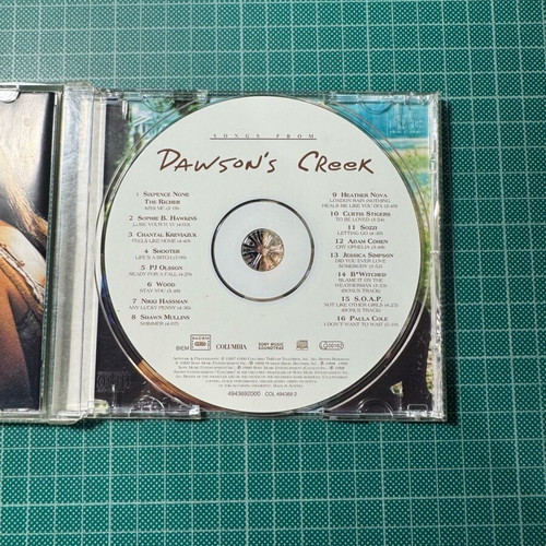 Songs from Dawson’s Creek CD used in very good condition