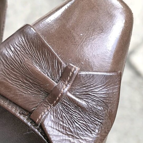 J. Burnazos 7 cm leather pumps like new, brown, size 37