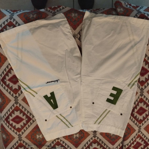 Emporio Armani Swimwear Vintage Bermuda Shorts Medium like new, white green